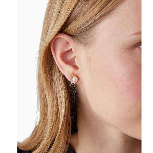 KATE SPADE • Spring Scene Love Bird Earrings - Picture 3 of 4